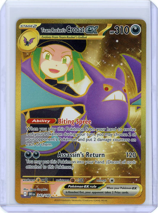 Team Rocket's Crobat ex - 242/182 - SV10: Destined Rivals