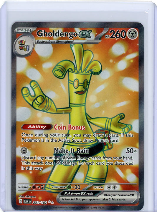 Gholdengo ex - 231/182 - SV04: Paradox Rift