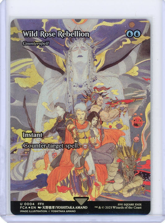 Wild Rose Rebellion - Counterspell (Showcase) - FIN: Through the Ages