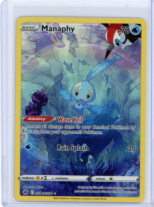 Manaphy - Crown Zenith: Galarian Gallery - GG06/GG70