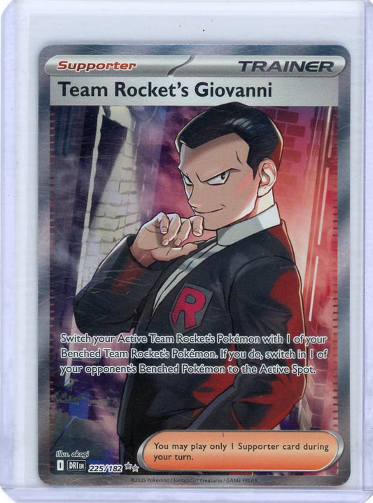 Team Rocket's Giovanni - 225/182 - SV10: Destined Rivals