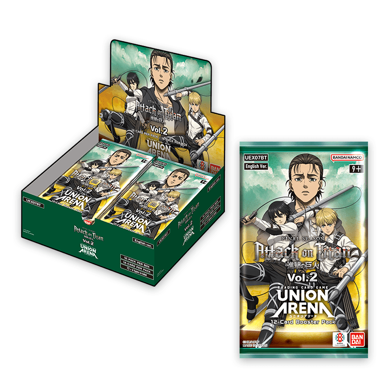 Union Arena: Attack on Titan Vol.2 Booster Display [UEX07BT] (16 Packs)