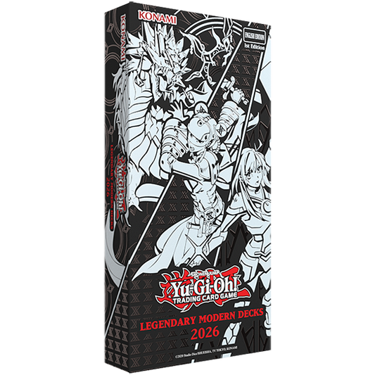 Yu-Gi-Oh: Legendary Modern Decks 2026 (3 Decks)