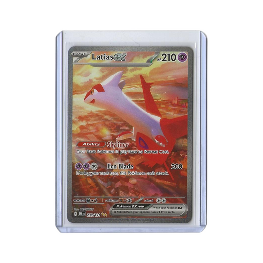 Latias ex 239/191 Surging Sparks RAW NM