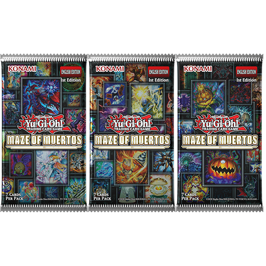 Yu-Gi-Oh: Maze of Muertos Booster Display – Holo Horse Games LLC