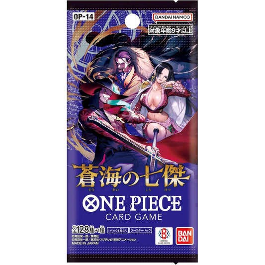 One-Piece Card Game OP14 The Azure Sea's Seven [Japanese]
