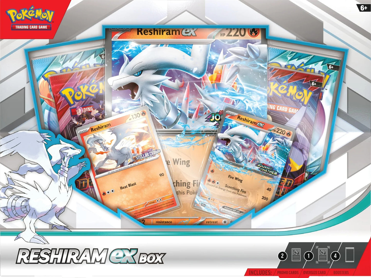 Pokemon TCG: Reshiram ex Box