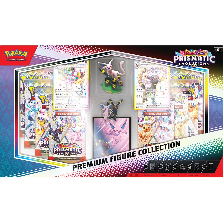 Pokemon TCG: S&V - Prismatic Evolutions Premium Figure Collection Box