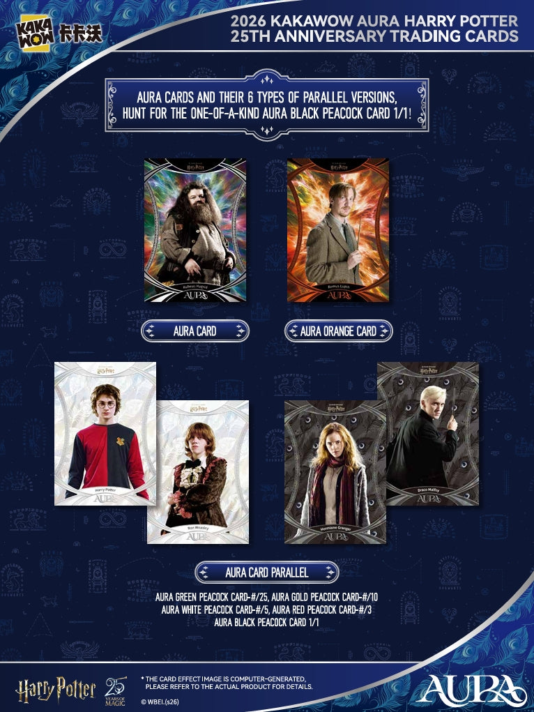 KAKAWOW AURA HARRY POTTER 25TH ANNIVERSARY