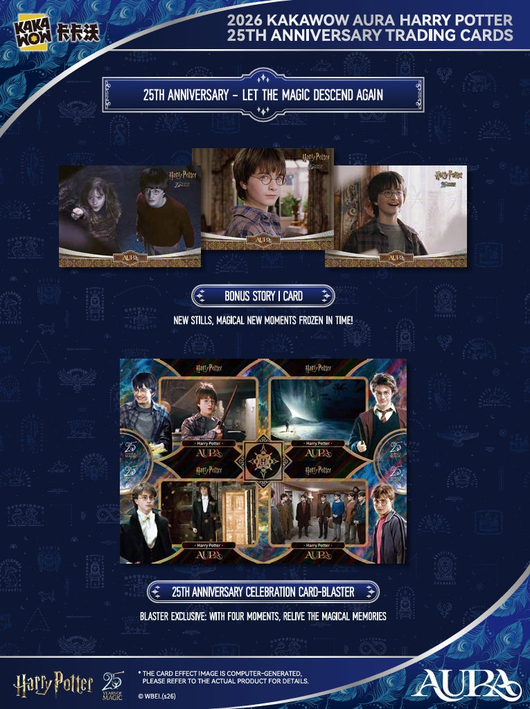 KAKAWOW AURA HARRY POTTER 25TH ANNIVERSARY BLASTER