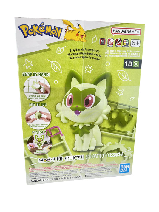 Pokemon Model Kit: Quick!! 18 Sprigatito