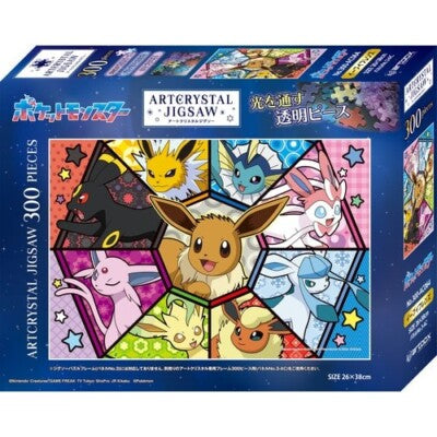 Ensky Jigsaw Puzzle Art Crystal Jigsaw Pokemon Eevee Friends 300pcs
