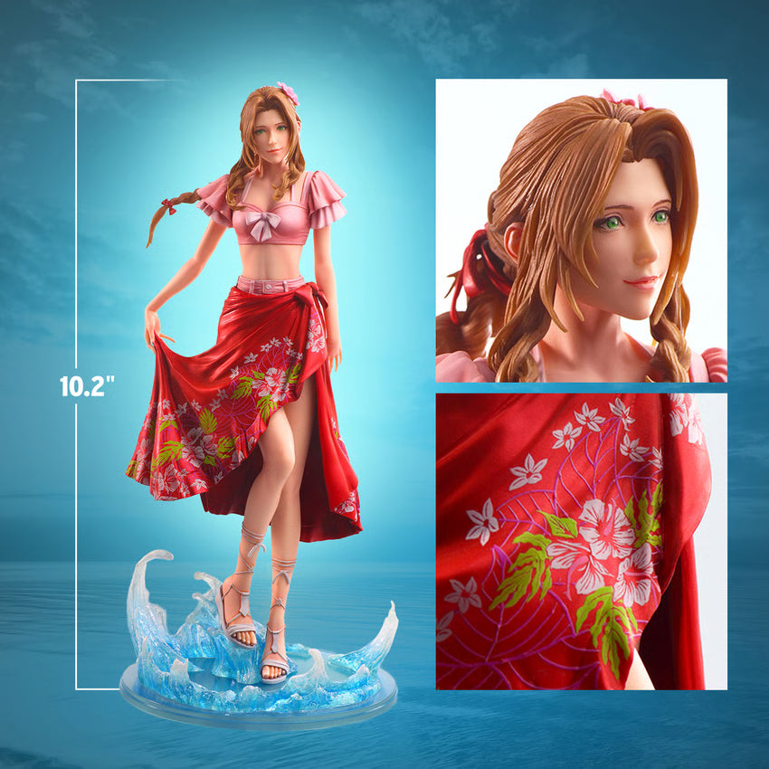 Static Arts: Final Fantasy VII Rebirth- Aerith Gainsborough Swimsuit Ver.