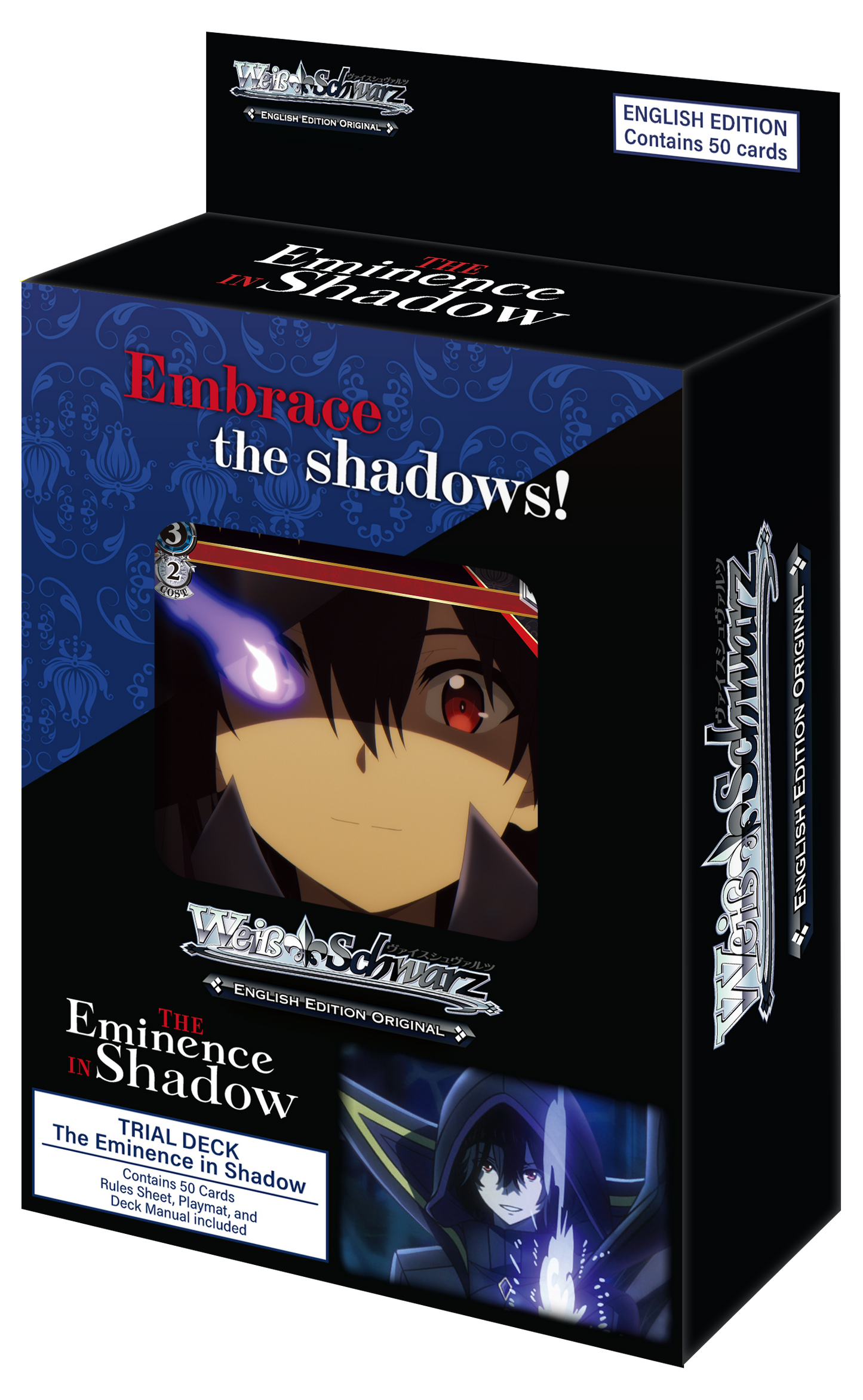 Weiss Schwarz: The Eminence in Shadow Trial Deck [PRE-ORDER]