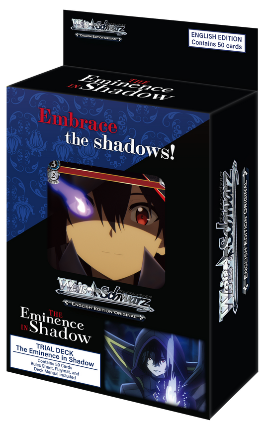 Weiss Schwarz: The Eminence in Shadow Trial Deck [PRE-ORDER]