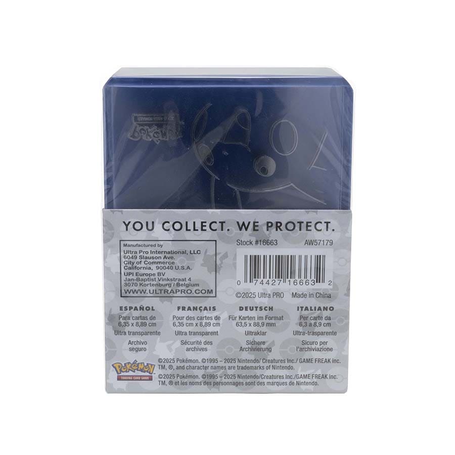 ULTRA PRO: POKEMON: PIKACHU TOPLOADER AND PENNY SLEEVES COMBO PACK (25CT)
