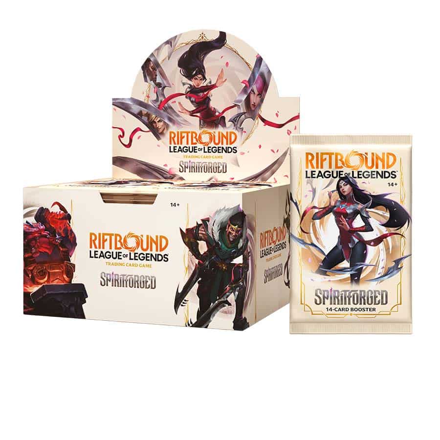 RIFTBOUND TCG: LEAGUE OF LEGENDS: SET 2 SPIRITFORGED BOOSTER DISPLAY