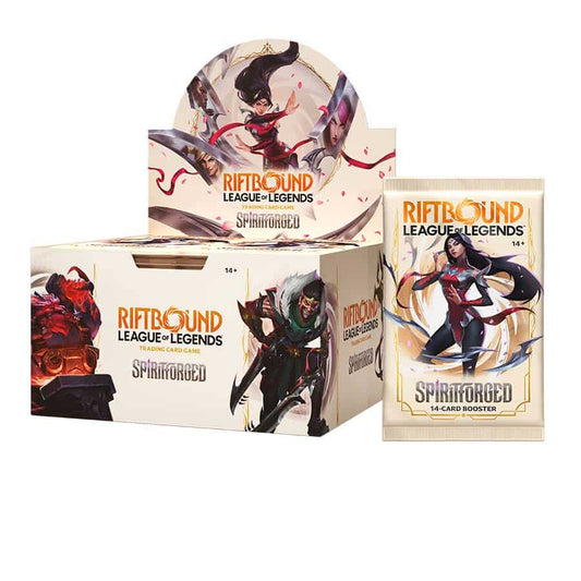 RIFTBOUND TCG: LEAGUE OF LEGENDS: SET 2 SPIRITFORGED BOOSTER DISPLAY